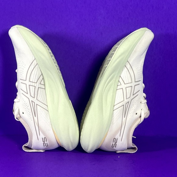 Asics Gel Nimbus 25 Women’s Size 10 Cream/Fawn Running Shoes 1012B356 - Picture 5 of 9